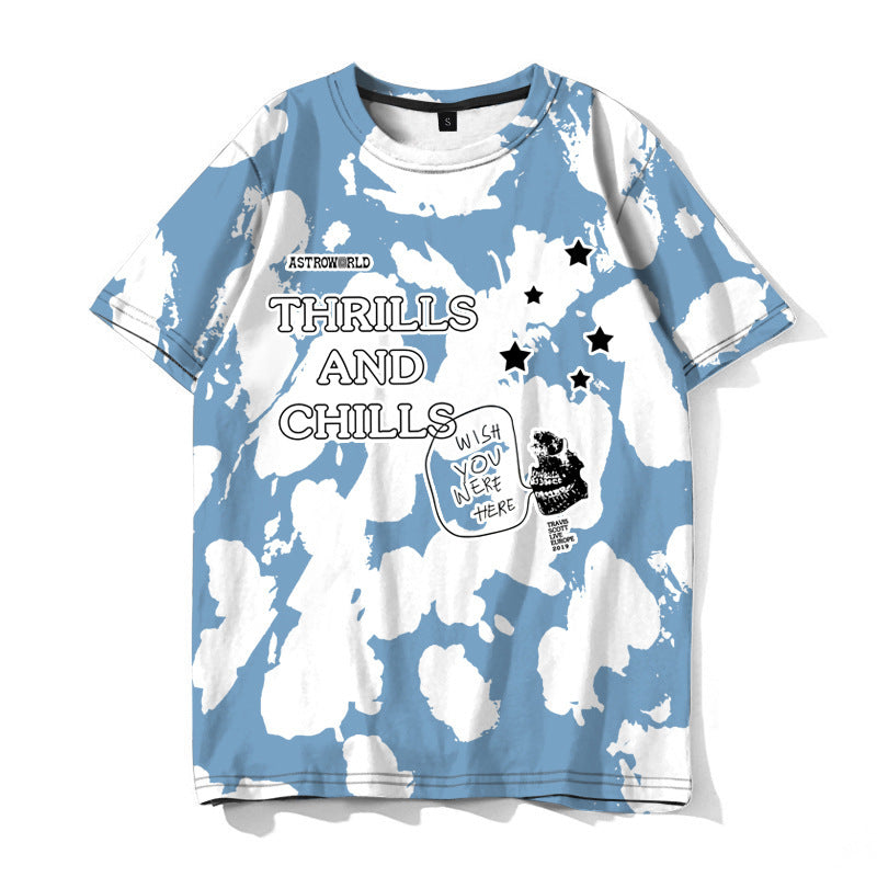 Harajuku print T-shirt