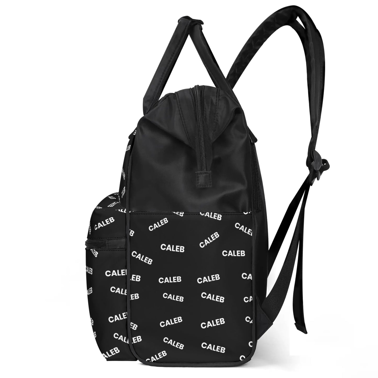 Caleb monogram Infinite duckbill backpack