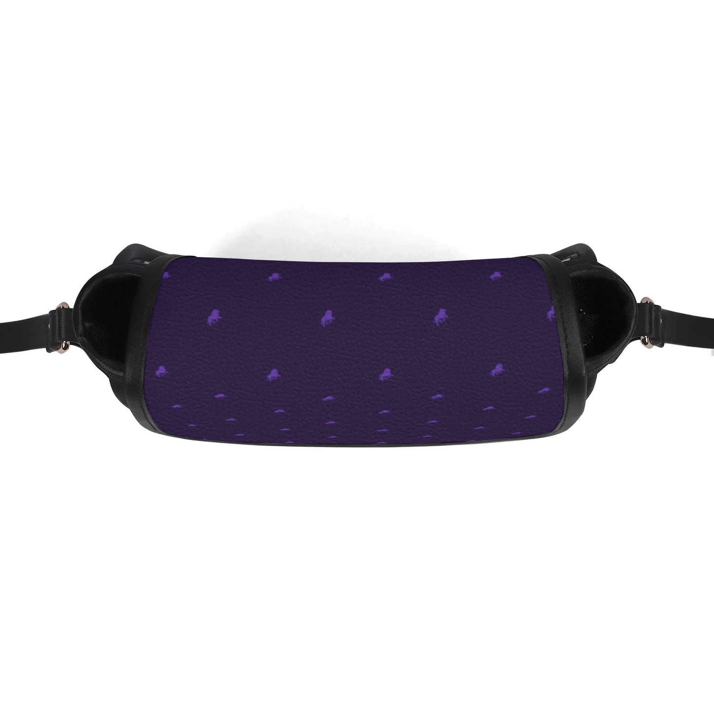 Luxe Violet Monogram High-Princess Saddler