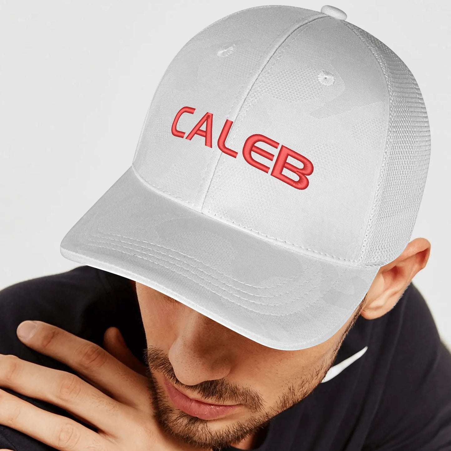 Caleb Mesh Camo Trucker Hat