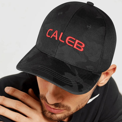 Caleb Mesh Camo Trucker Hat