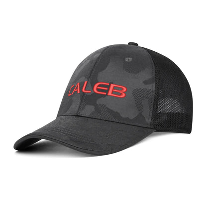 Caleb Mesh Camo Trucker Hat