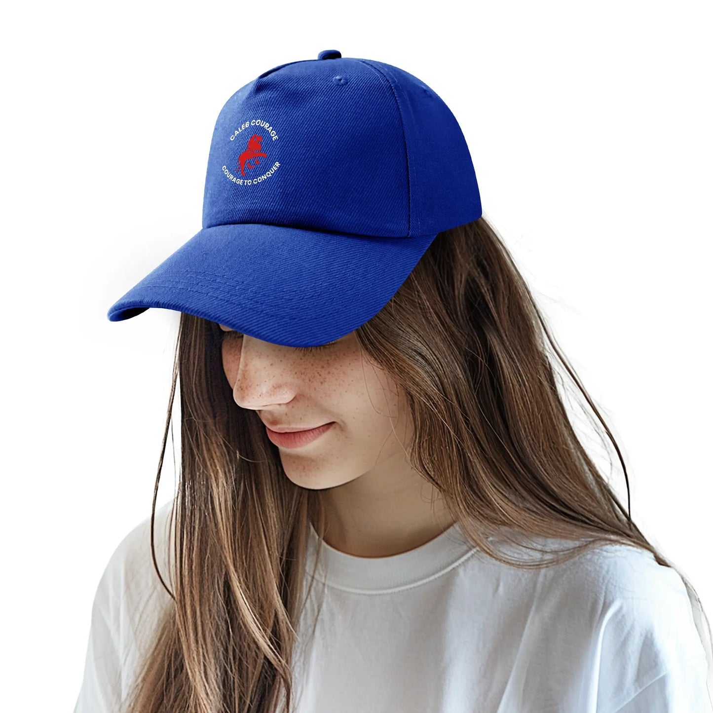 Caleb slogan baseball cap