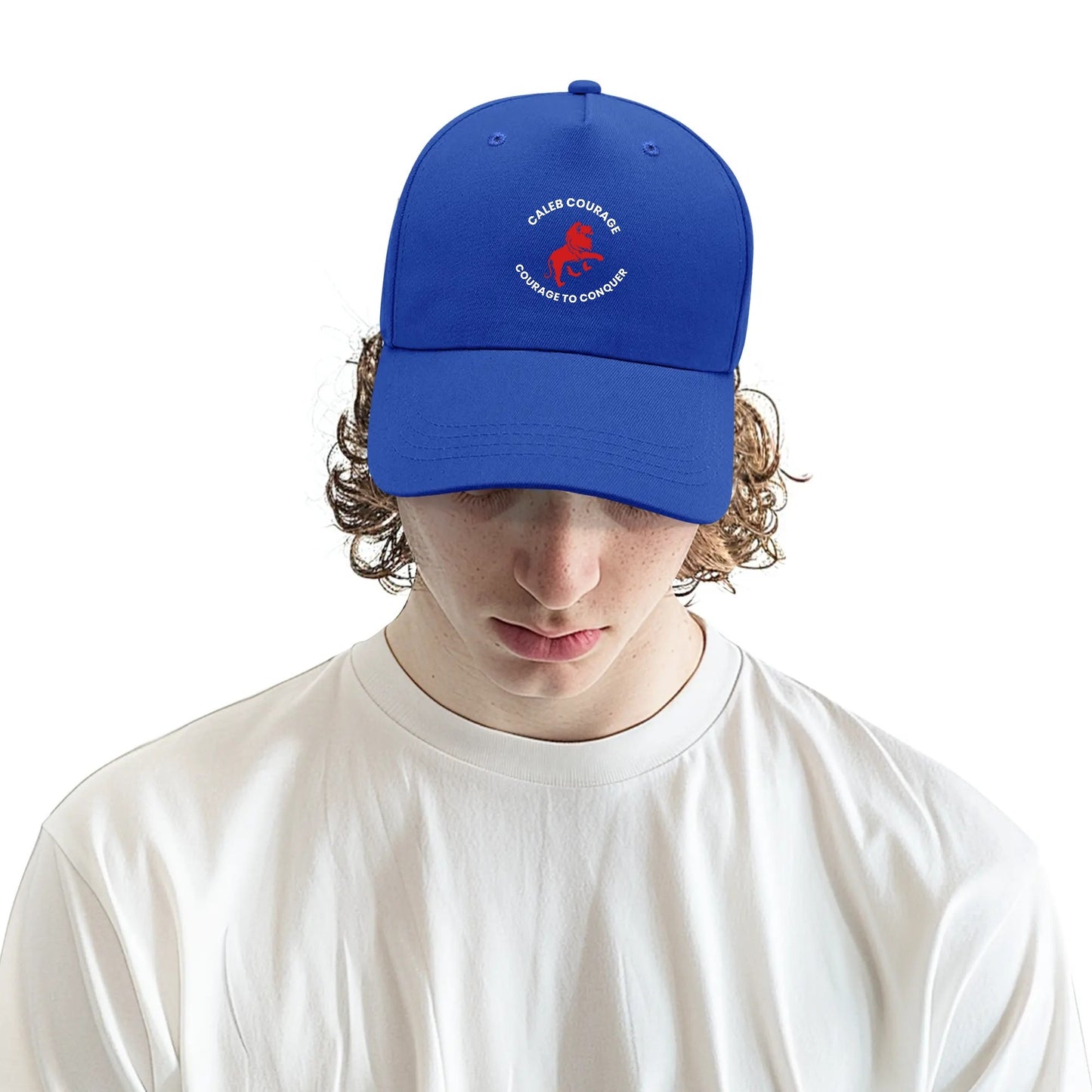 Caleb slogan baseball cap