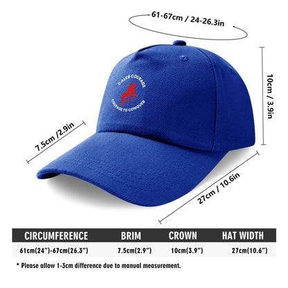 Caleb slogan baseball cap