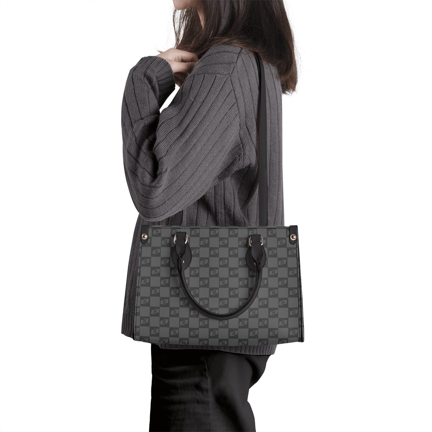 CC dark classy chic handbag