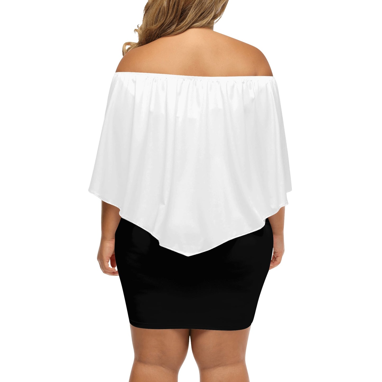 Caleb Womens Off Shoulder Dress