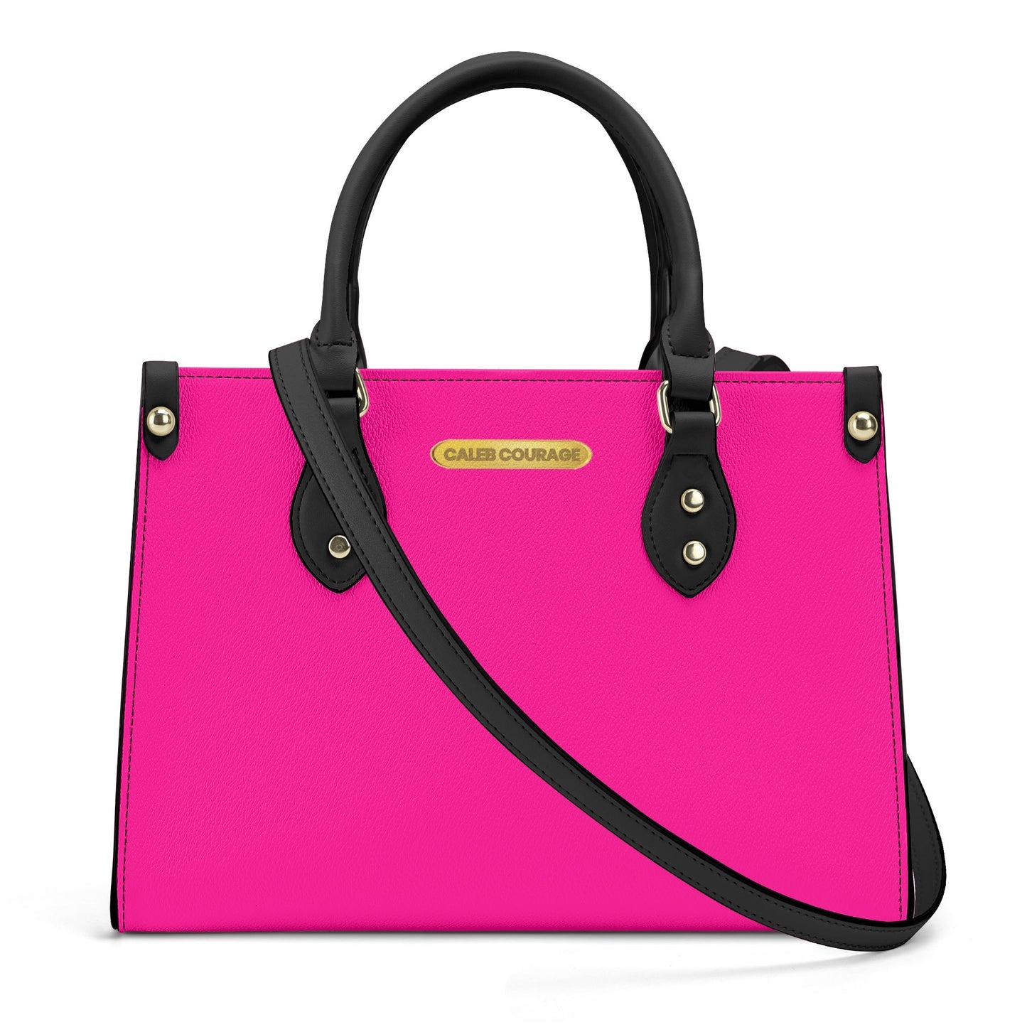 Highlighted pink classy chic handbags