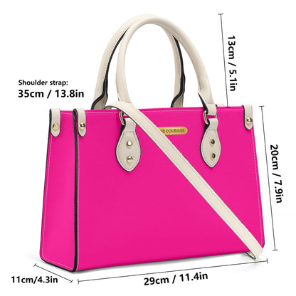 Highlighted pink classy chic handbags