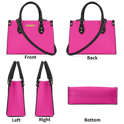 Highlighted pink classy chic handbags