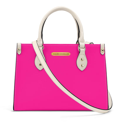 Highlighted pink classy chic handbags