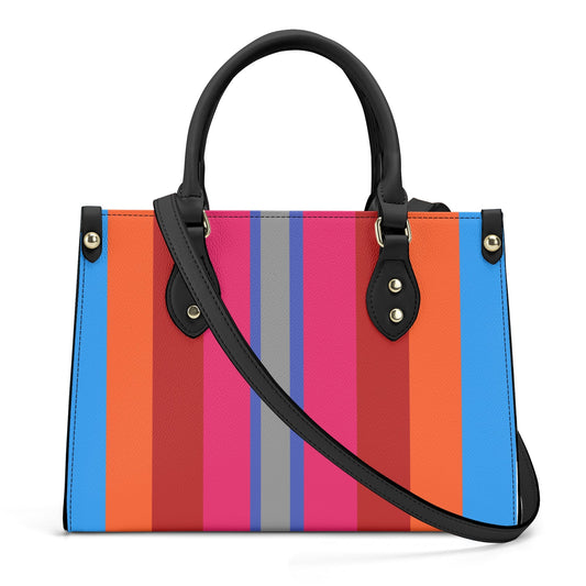 Color stripe classy chic handbags