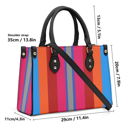 Color stripe classy chic handbags