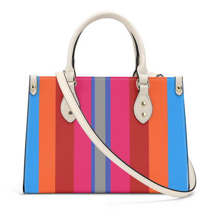 Color stripe classy chic handbags