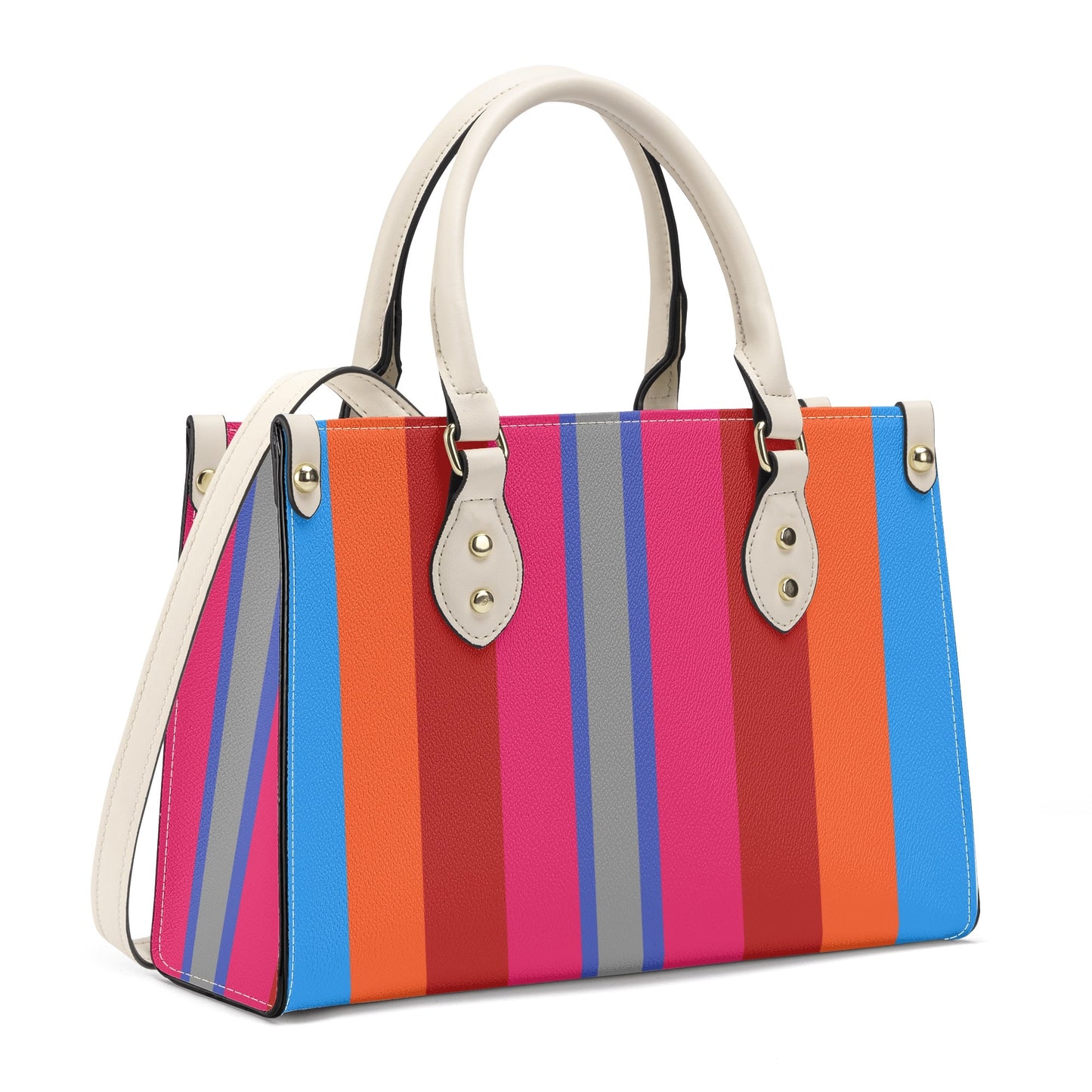 Color stripe classy chic handbags