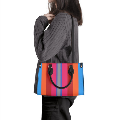 Color stripe classy chic handbags