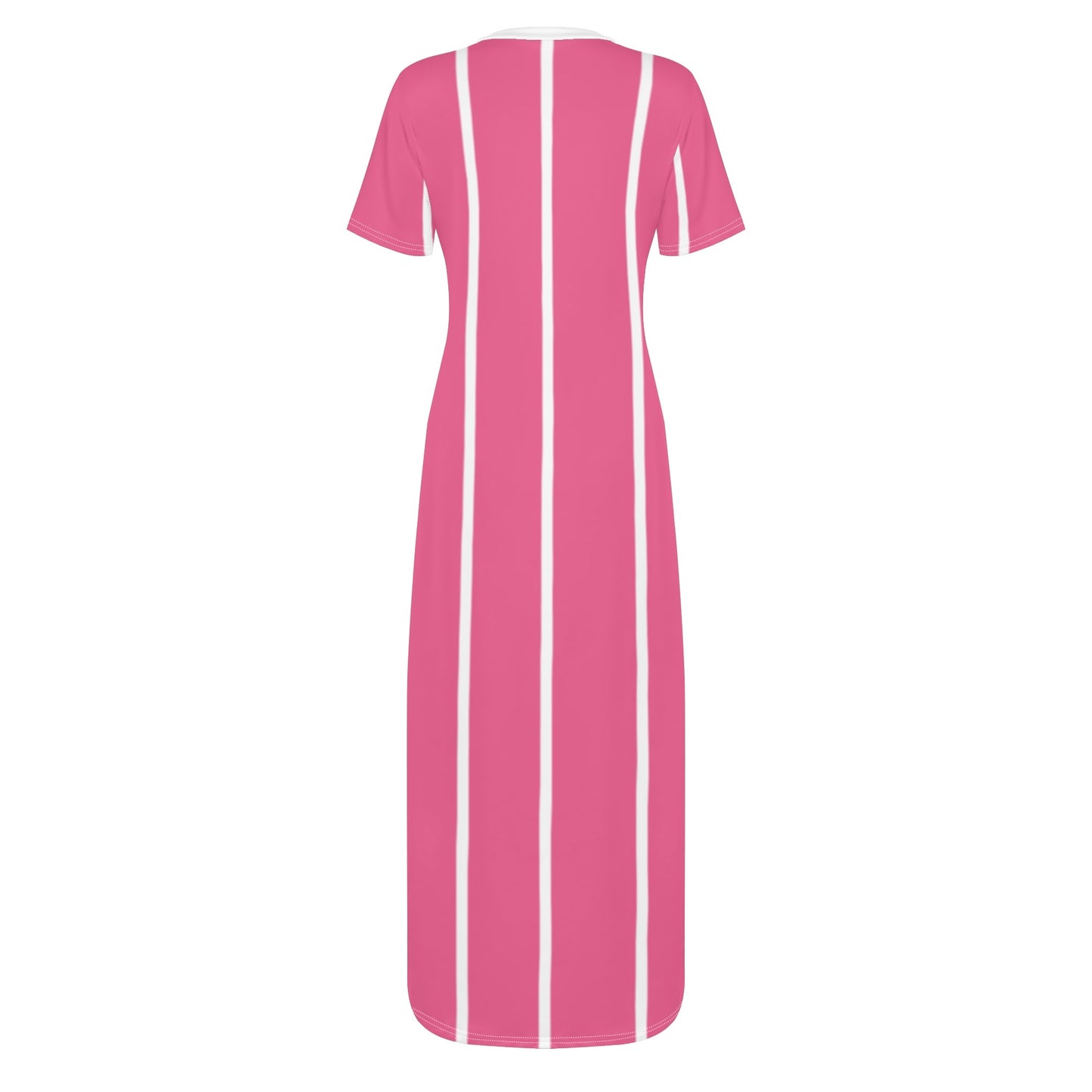 Womens pink white casual Dresses