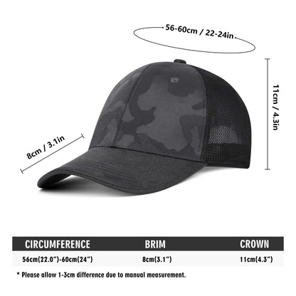 Caleb Mesh Camo Trucker Hat