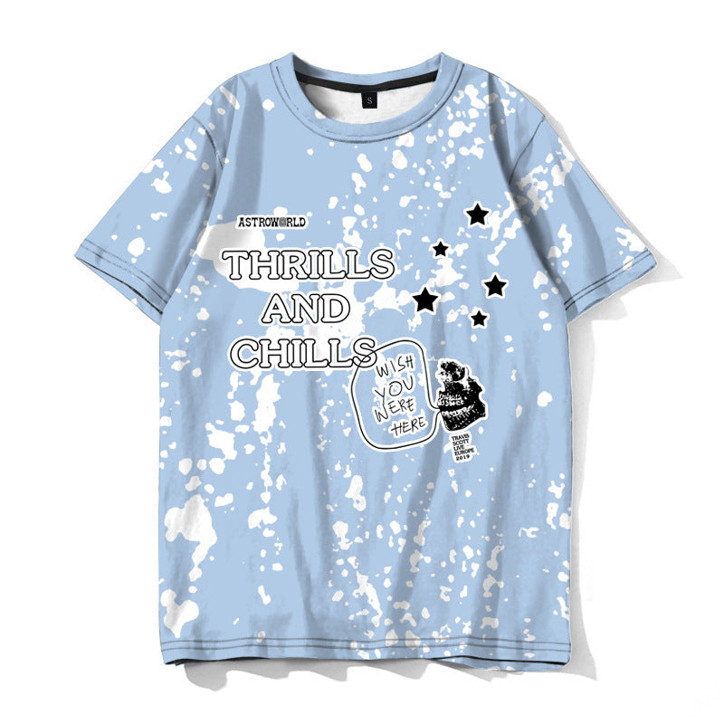 Harajuku print T-shirt