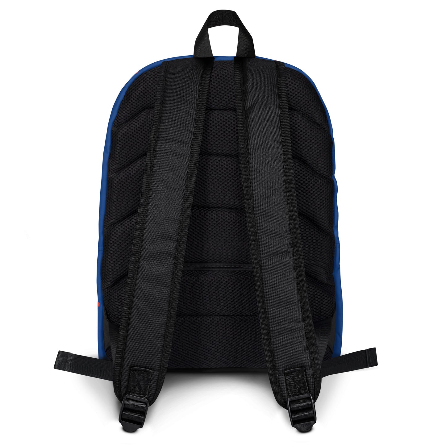 lion logo monogram blue Backpack