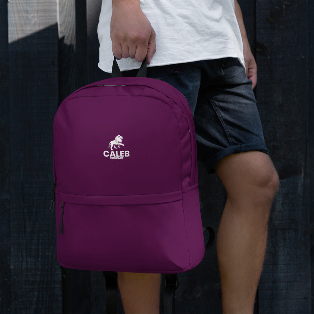 Caleb RF Backpack (maroon)