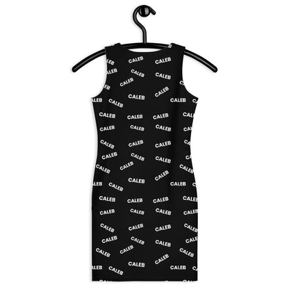 Caleb infinite pattern Bodycon dress