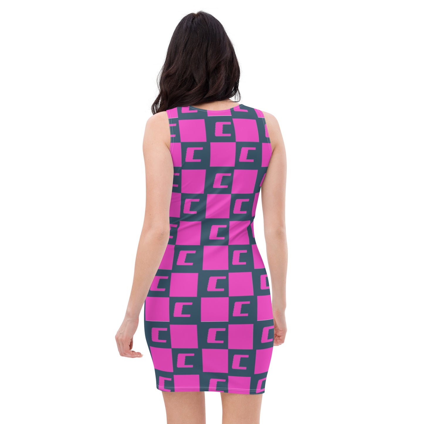 Caleb chessstyle women Bodycon dress