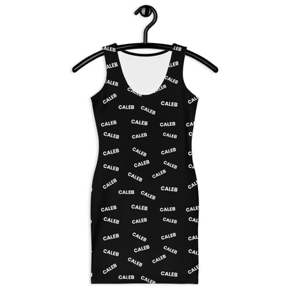 Caleb infinite pattern Bodycon dress