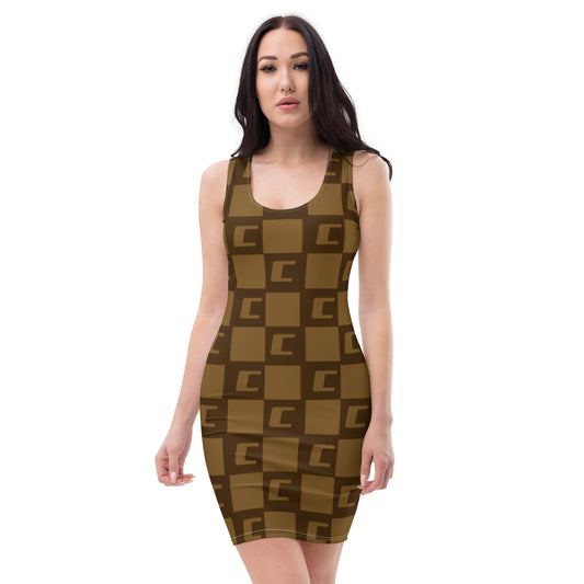 Caleb chessstyle women Bodycon dress