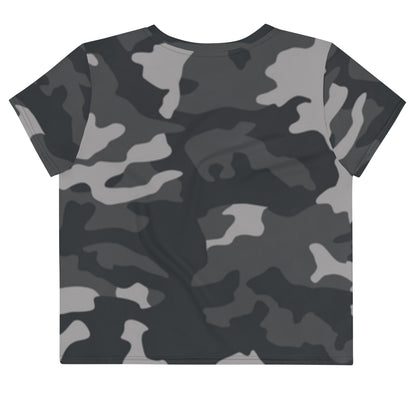 Dark camo Crop Tee