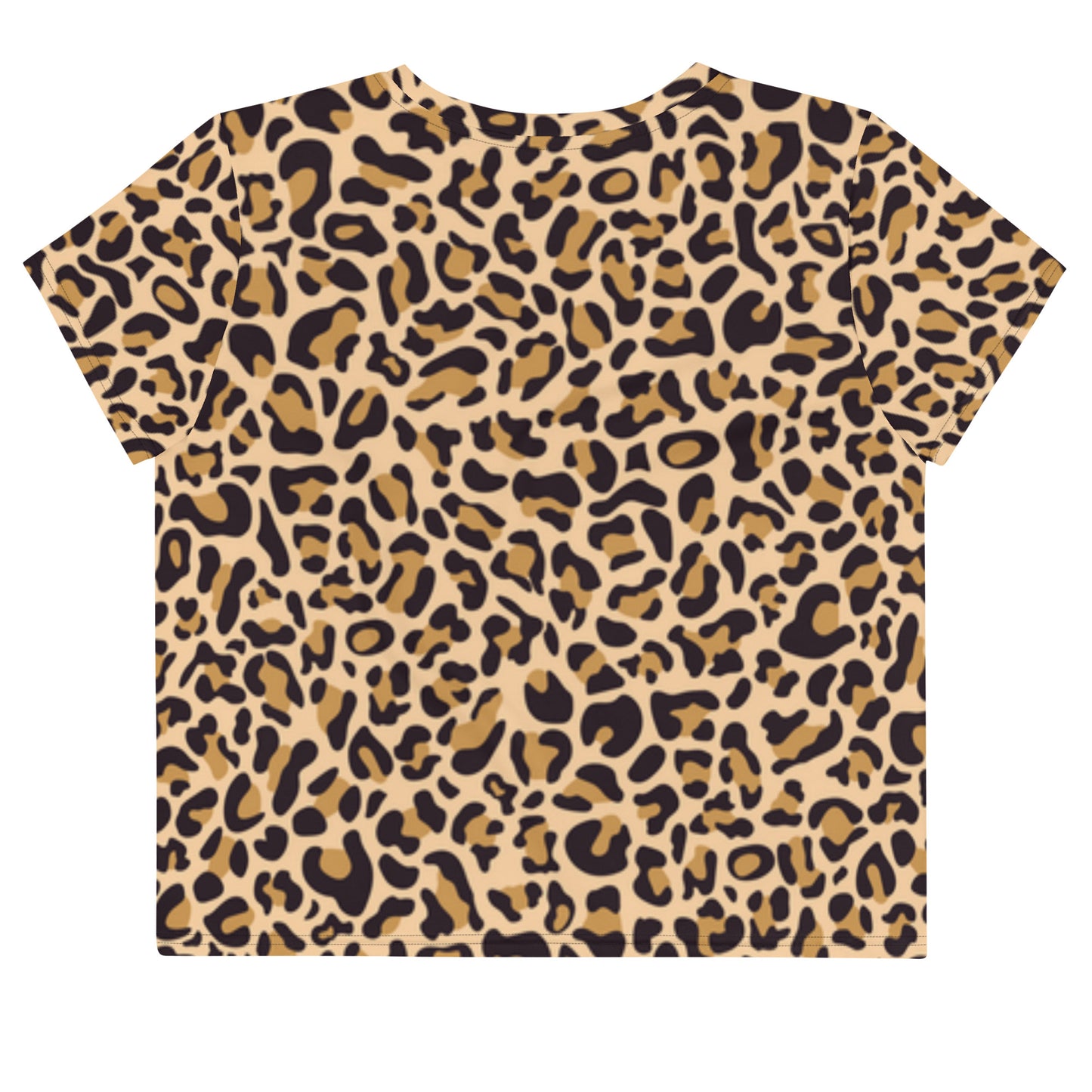 Cheetah print Crop Tee