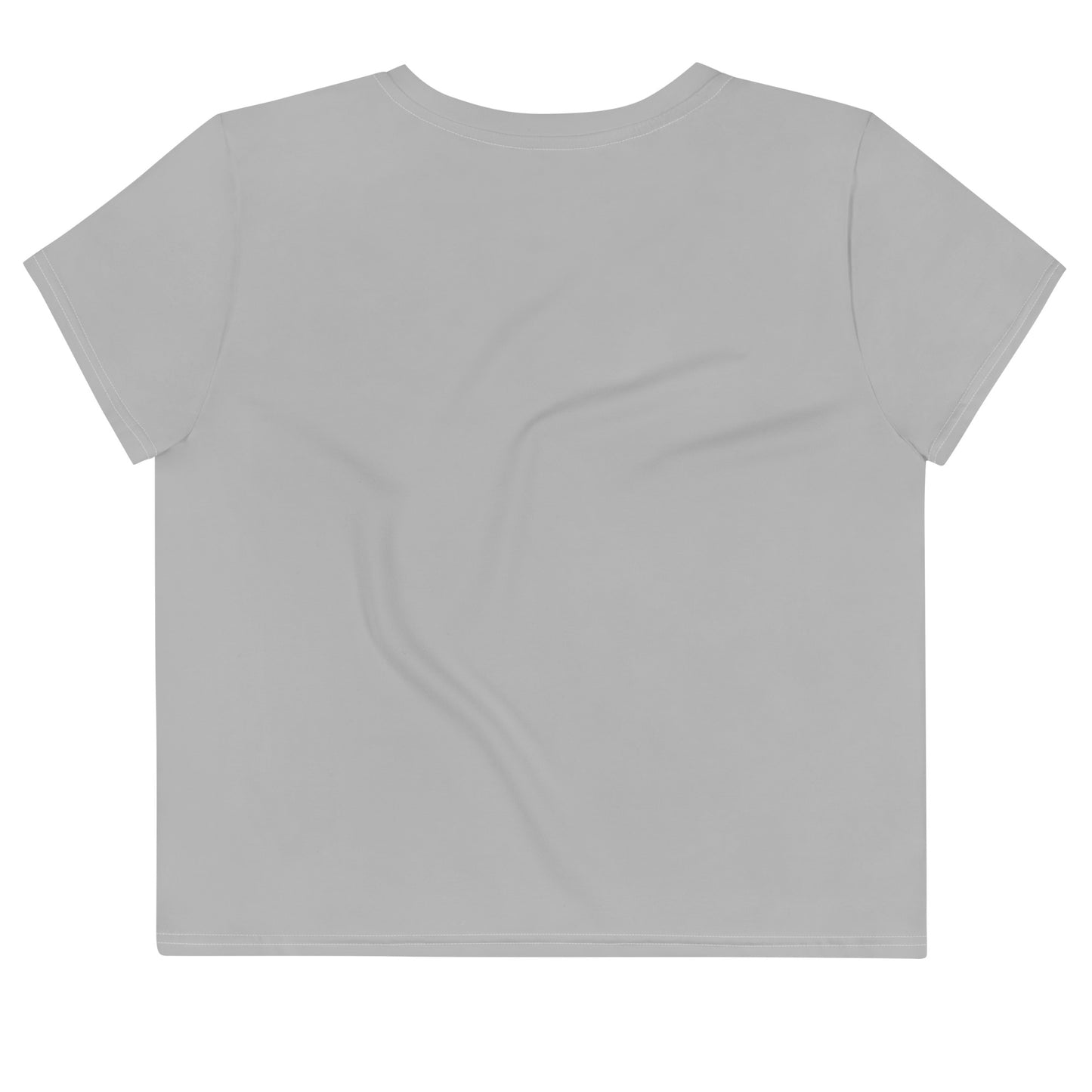 Light grey courage Crop Tee