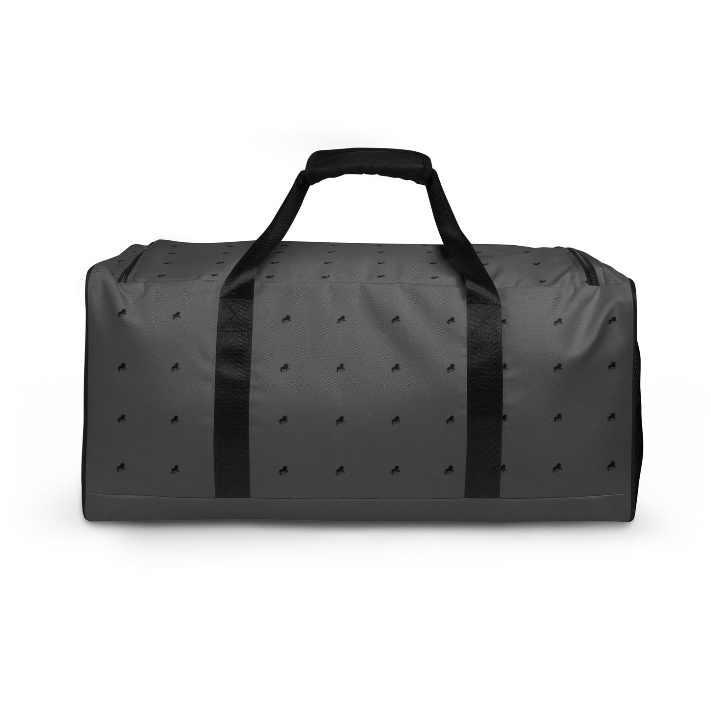 Grey monogram spacio duffle