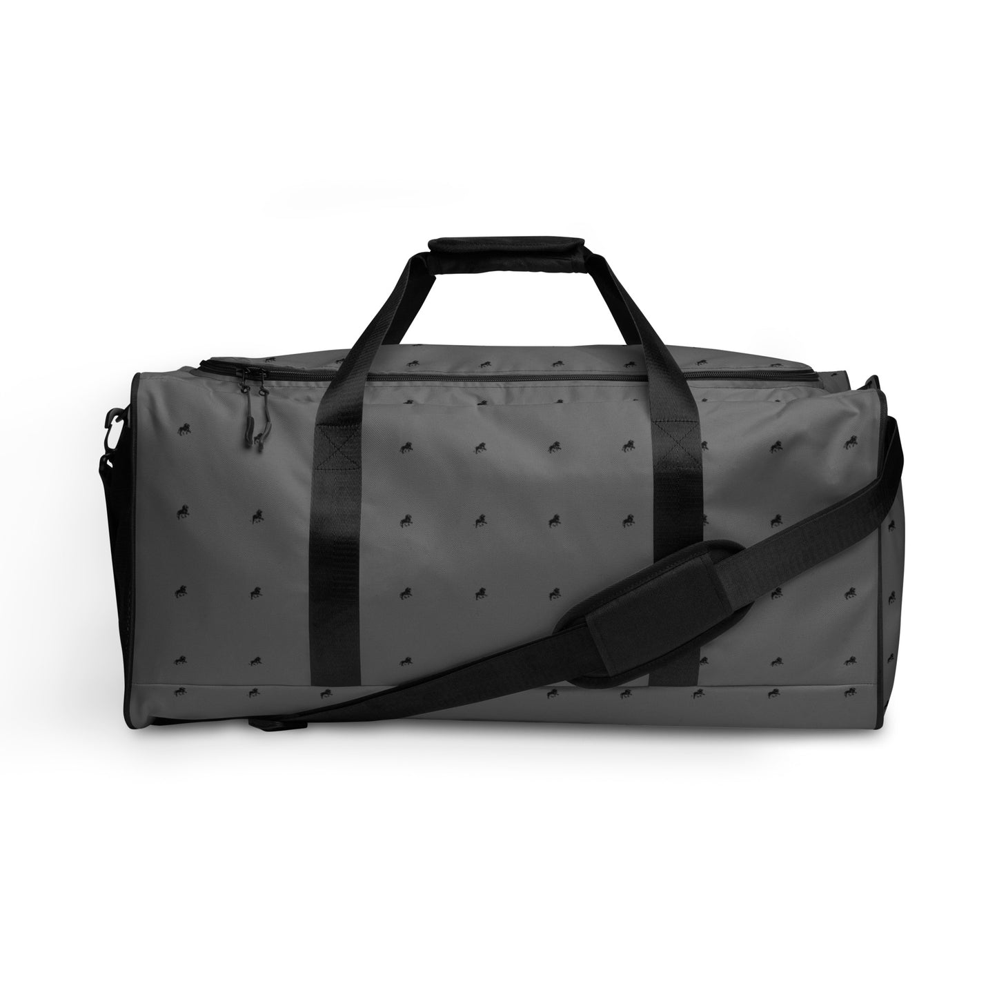 Grey monogram spacio duffle