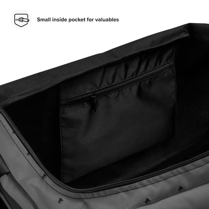 Grey monogram spacio duffle