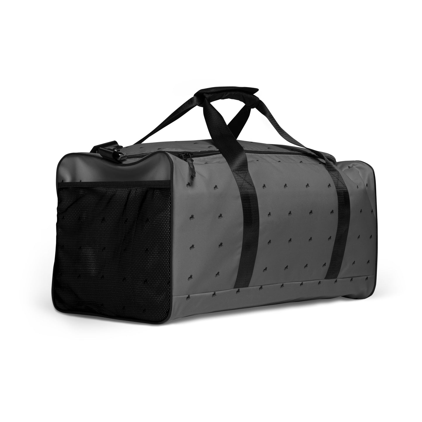 Grey monogram spacio duffle