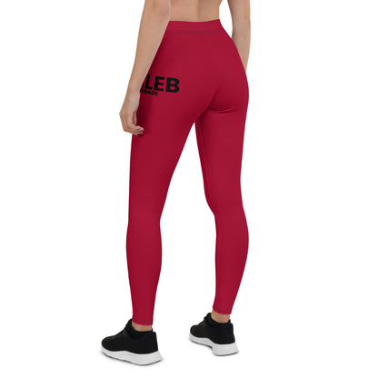 Caleb courage women's Legging red