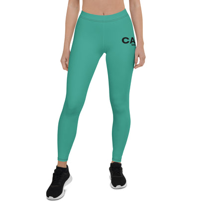 Caleb courage women's Legging teal