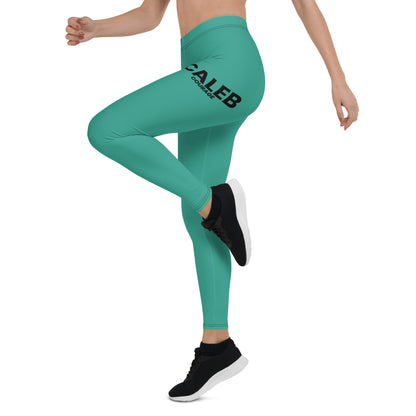 Caleb courage women's Legging teal