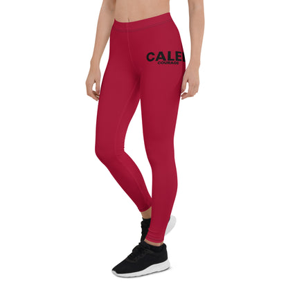 Caleb courage women's Legging red