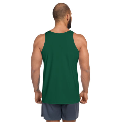 Caleb Unisex Tank Top green