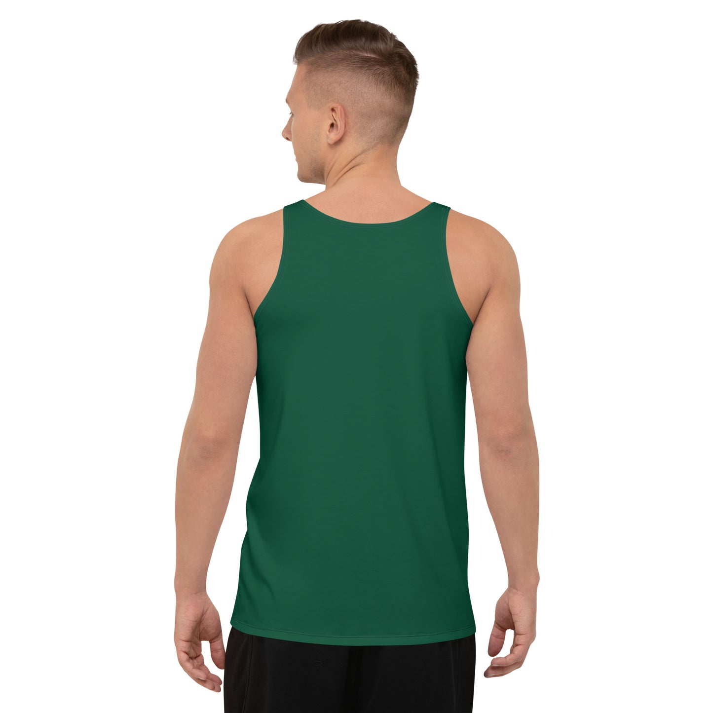 Caleb Unisex Tank Top green