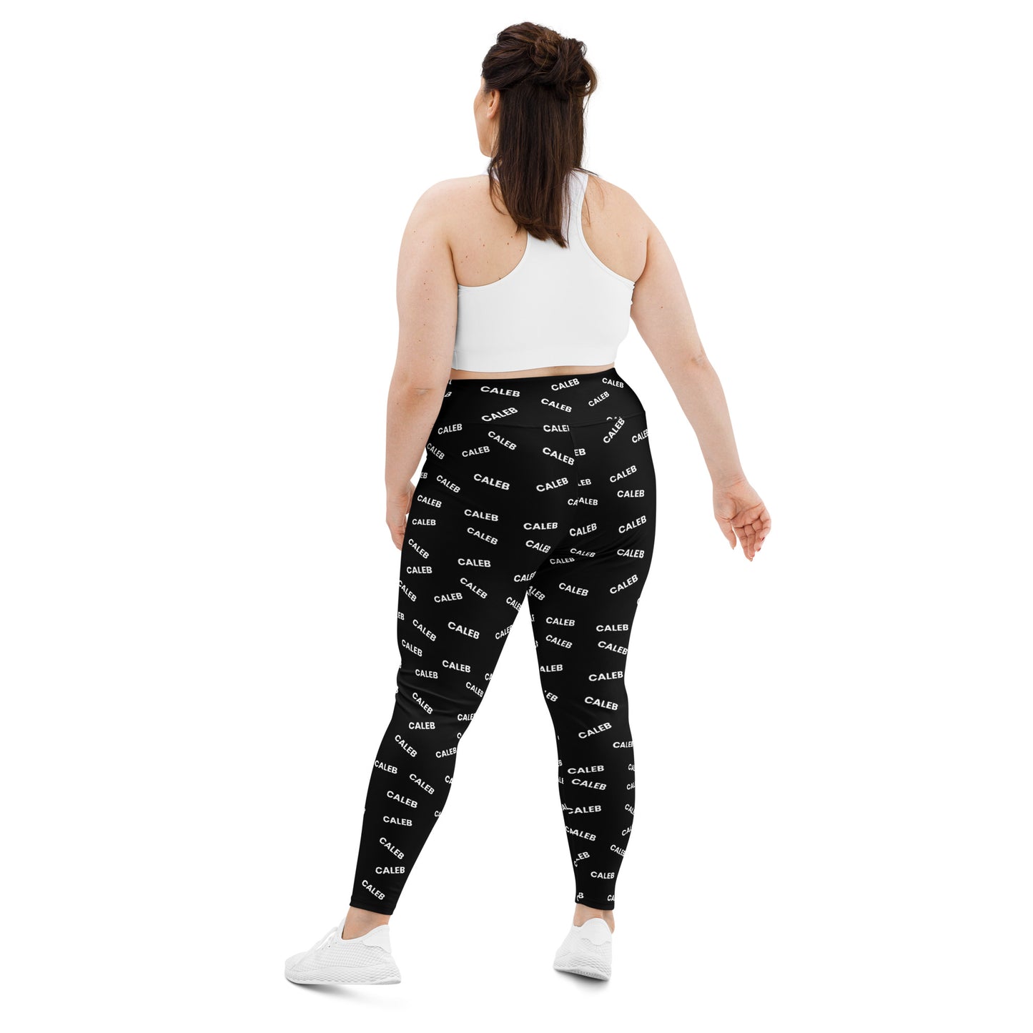 Caleb infinite women's Plus Size Legging black