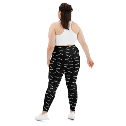 Caleb infinite women's Plus Size Legging black