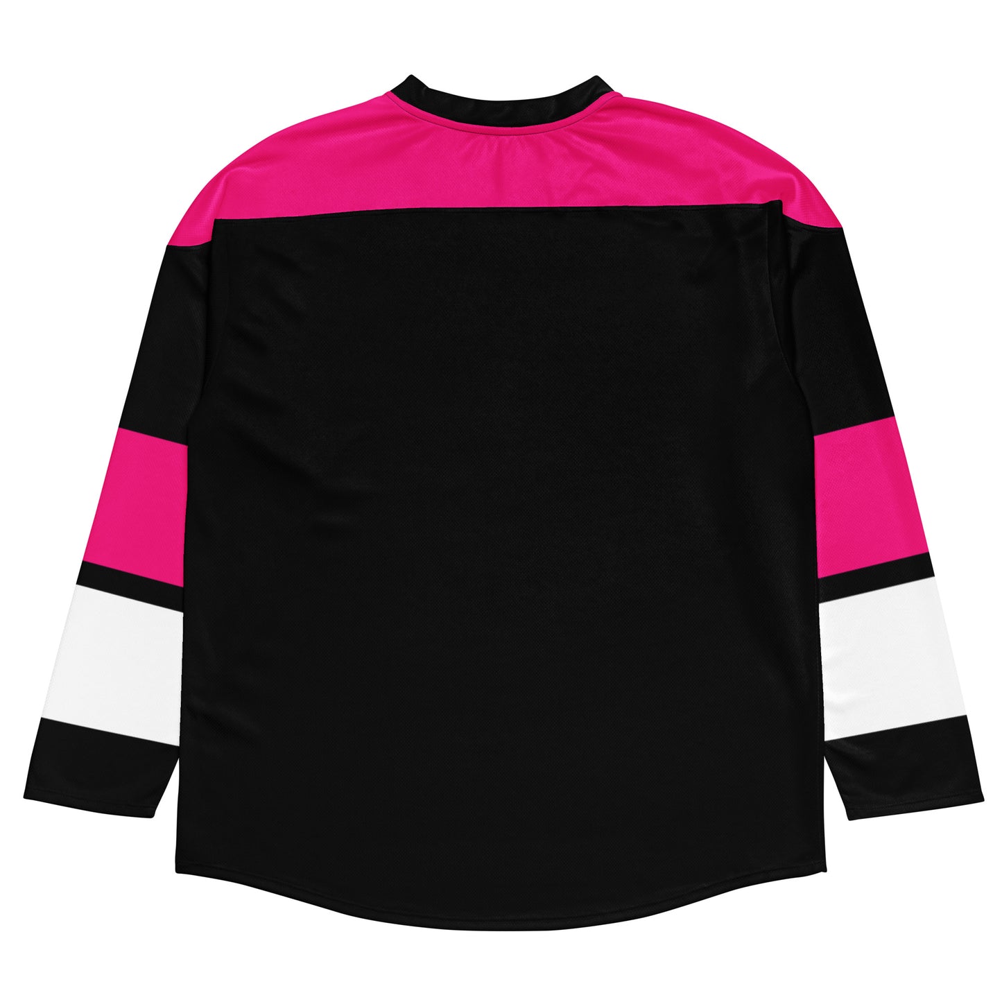 Hockey fan jersey ( pink/black)