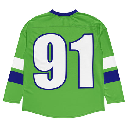 Caleb Tropical bowl hockey fan jersey