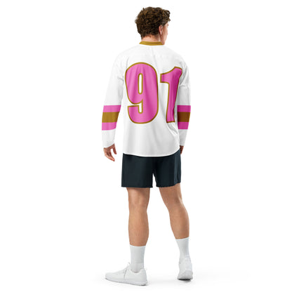 Caleb sweetheart bowl hockey fan jersey