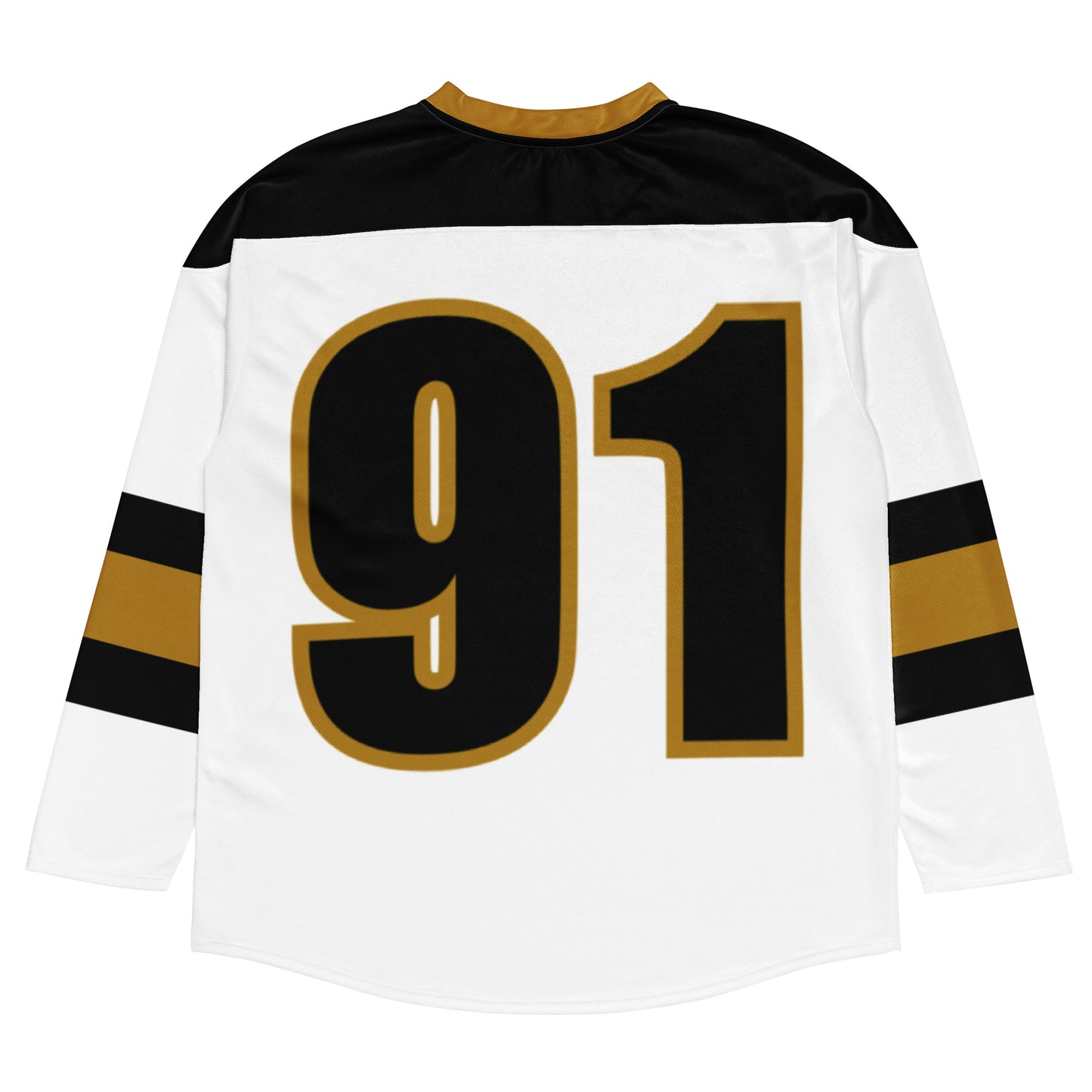 Caleb Golden bowl hockey fan jersey