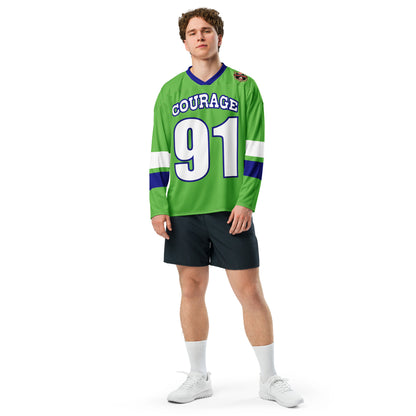 Caleb Tropical bowl hockey fan jersey