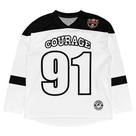 Caleb classic bowl hockey fan jersey